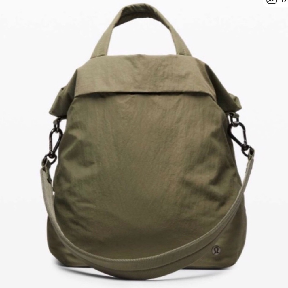Lululemon Olive Green Tote Bag